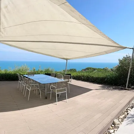 Stunning Design With Unique 180º Sea Views 别墅 马里纳 - 圣维托